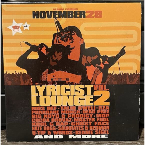 Various Artists : Lyricist Lounge - Vol.2 CD (2000) Very Rare Sampler Promo - Picture 1 of 2